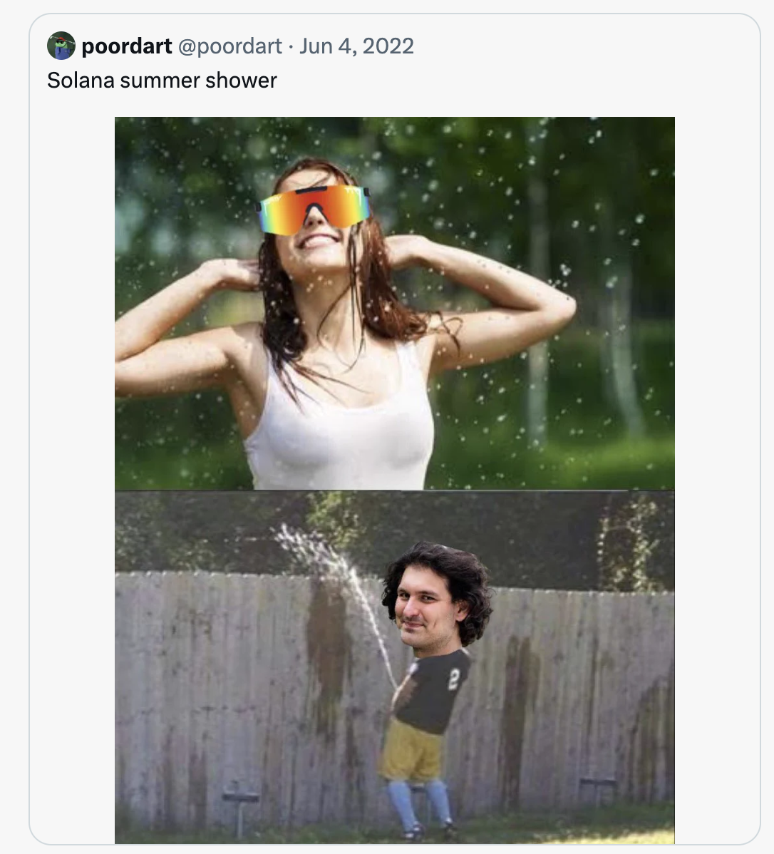 Meme tagged crypto, sbf, shitpost, solana